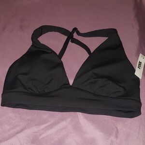 PINK Victoria's Secret Black Sports Bra